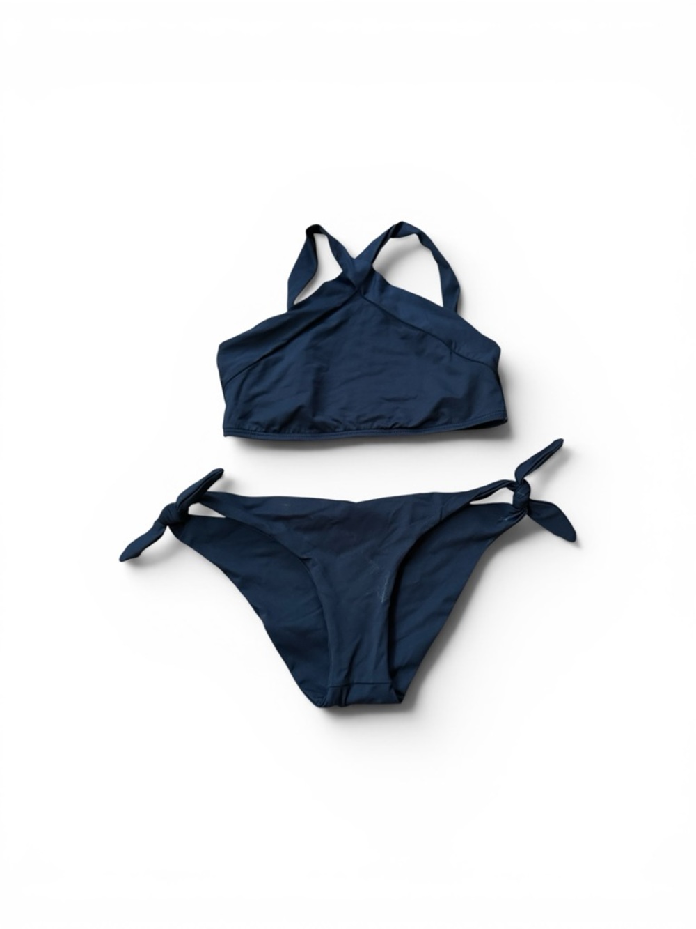 NWOT L*Space high neck bikini set black